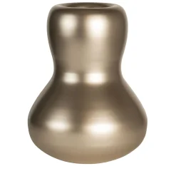 VGnewtrend Vaso decorativo Bean Satin Beige #1