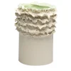 Vittorio Passaro Vaso Decorativo Biscuit in Porcellana Verde Cristallo #2