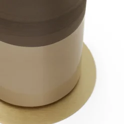 Morica Design Vaso decorativo Ibisco Jardin Arctique Beige