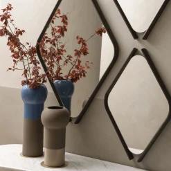 Morica Design Vaso decorativo Ibisco Jardin Arctique Beige