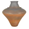 Pottery Roma Vaso decorativo in gres rosso e nero n.88