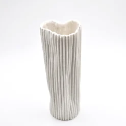 Design Center 1991 Vaso Decorativo Paesaggio 21 Bianco di Nino Basso