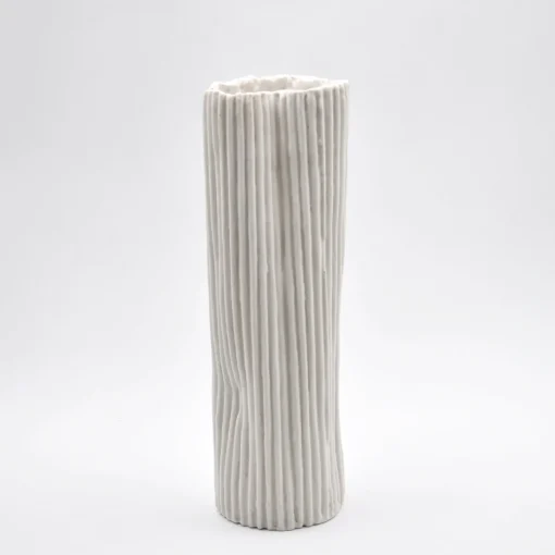 Design Center 1991 Vaso Decorativo Paesaggio 21 Bianco di Nino Basso