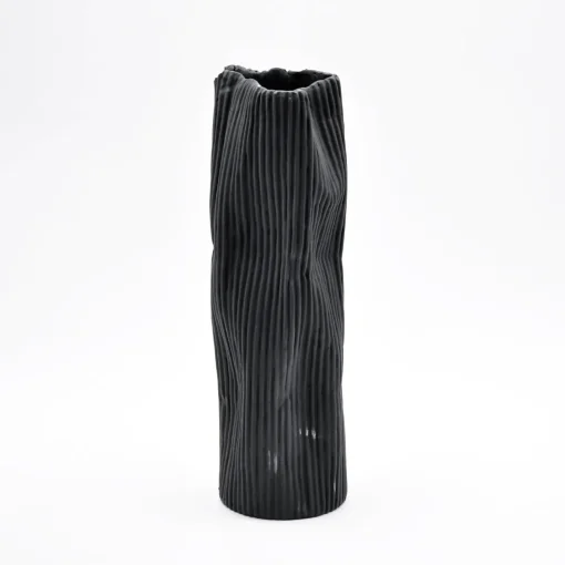 Design Center 1991 Vaso Decorativo Paesaggio 24 Nero di Nino Basso