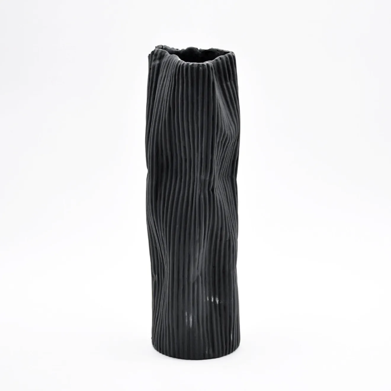 Design Center 1991 Vaso Decorativo Paesaggio 24 Nero di Nino Basso