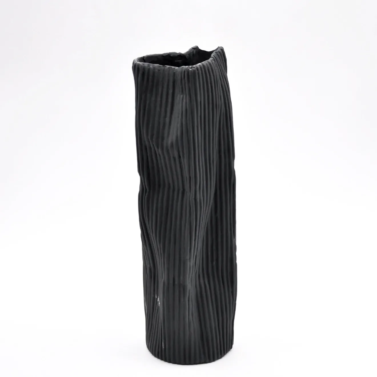 Design Center 1991 Vaso Decorativo Paesaggio 24 Nero di Nino Basso