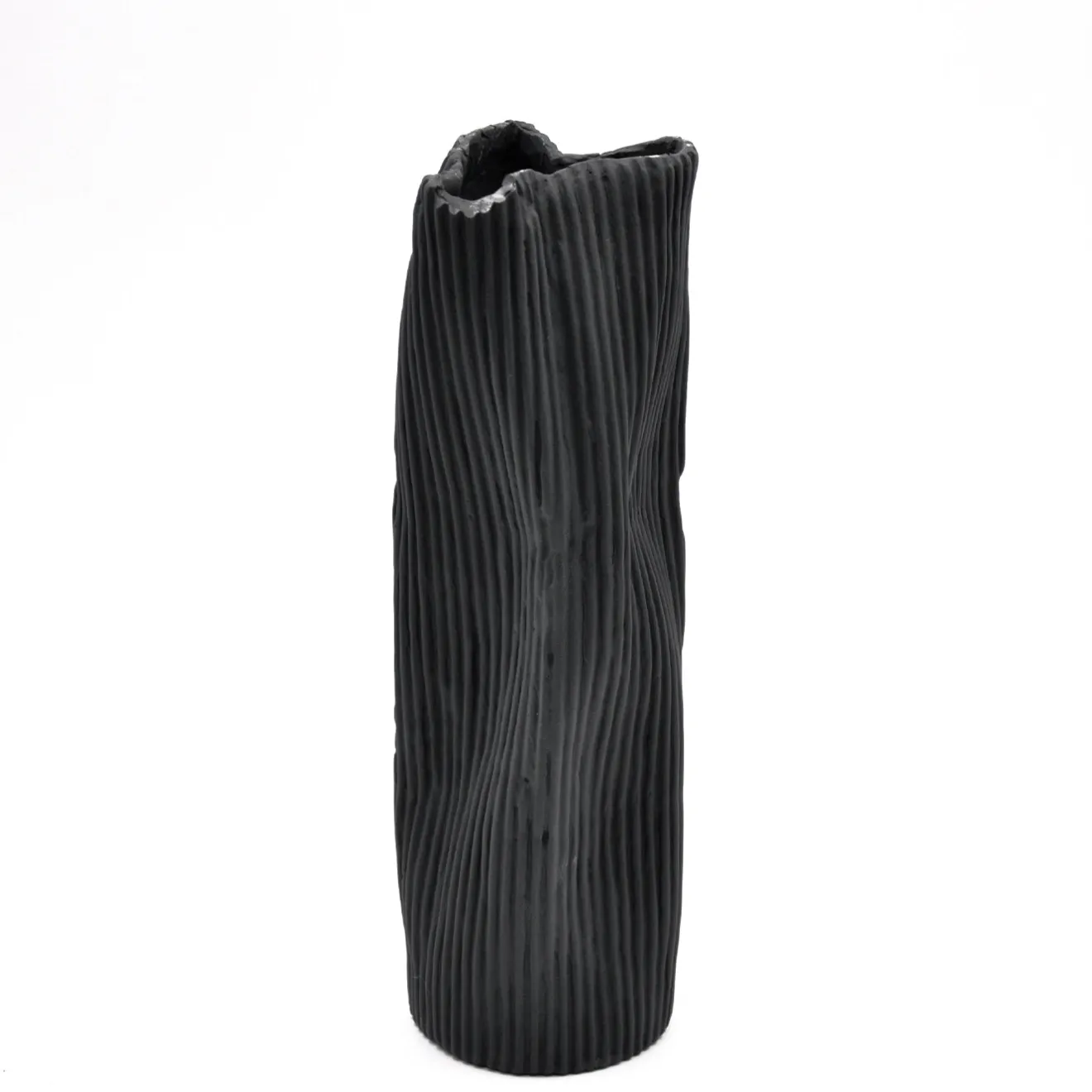 Design Center 1991 Vaso Decorativo Paesaggio 24 Nero di Nino Basso