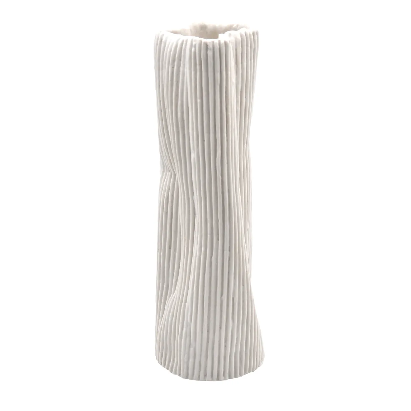 Design Center 1991 Vaso Decorativo Paesaggio 20 Bianco di Nino Basso
