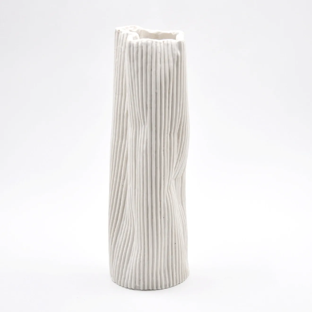 Design Center 1991 Vaso Decorativo Paesaggio 20 Bianco di Nino Basso