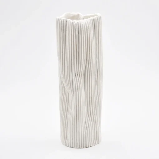Design Center 1991 Vaso Decorativo Paesaggio 20 Bianco di Nino Basso