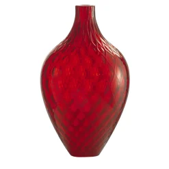 NasonMoretti Vaso decorativo Samarcanda Tall Balloton Red