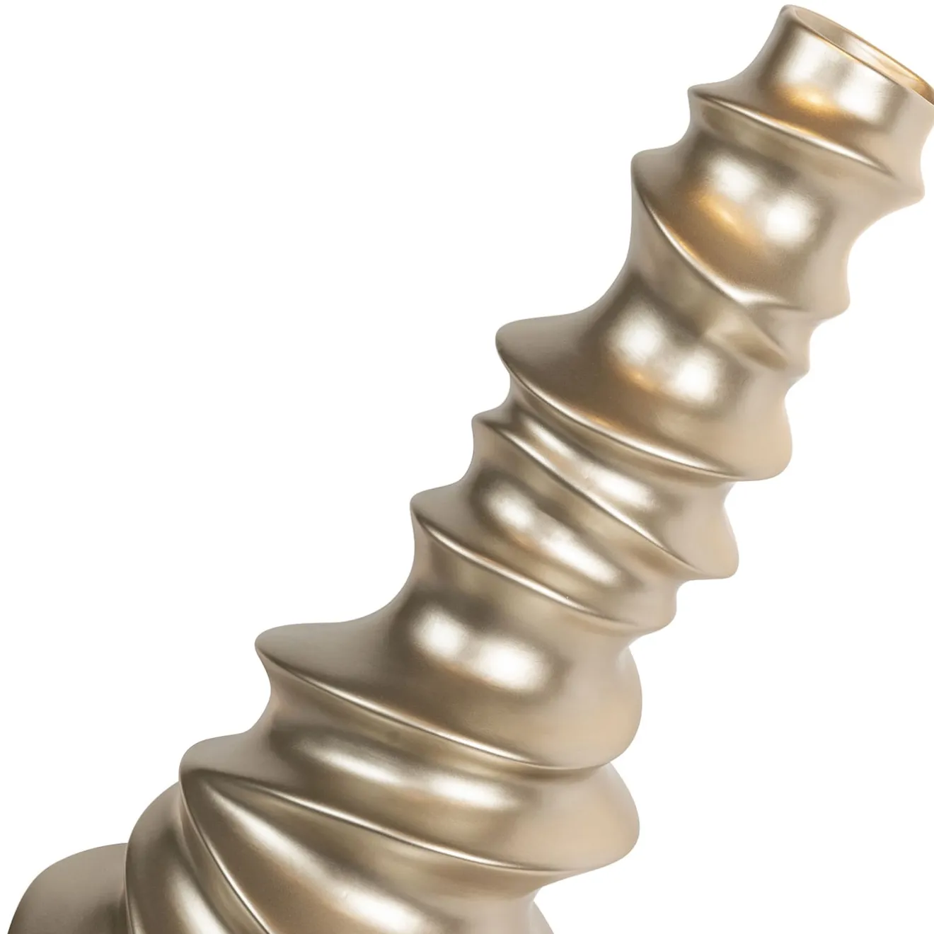 VGnewtrend Vaso decorativo Sharp Pei Pearly Beige