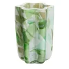 Stories Of Italy Vaso di vetro verde a secchiello