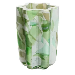 Stories Of Italy Vaso di vetro verde a secchiello
