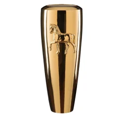 VGnewtrend Vaso d'oro con cavallo Obice