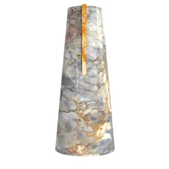 Carcino Design Vaso Elara Breccia di Versailles e Giallo Siena