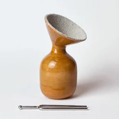 Federica Paglia Vaso Extravases Marrone