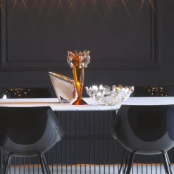 Driade Vaso Florian II arancione e trasparente di Borek Sipek