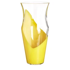Carlo Moretti Vaso giallo monocromo