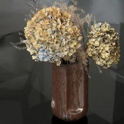 mg12 by Monica Geronimi Vaso Giuseppe Rame in ceramica smaltata bronzo lucida