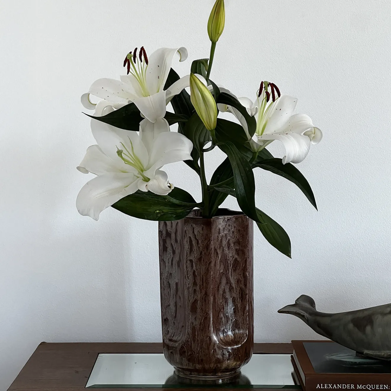 mg12 by Monica Geronimi Vaso Giuseppe Rame in ceramica smaltata bronzo lucida