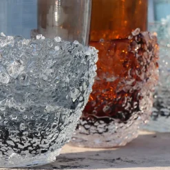 Micheluzzi Glass Vaso grande Ghiaccio Oceano