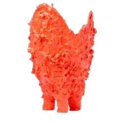 Corsi Design Factory Vaso Grande Lava Arancio di Gaetano Pesce