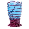 Corsi Design Factory Vaso Grande Pompitu II Blu e Viola di Gaetano Pesce