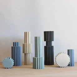 Francesca Verardo Vaso Grigio Clessidra