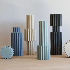 Francesca Verardo Vaso Grigio Clessidra