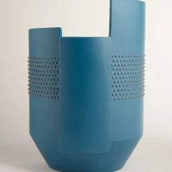 Nuove Forme Vaso Hugo Petrol Blue di Simona Cardinetti