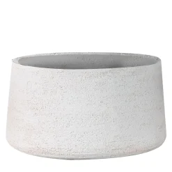 Pot à Porter Vaso in ceramica bianca Tropea