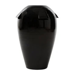 SANTOPECCATORE Vaso in Ceramica Giara Nero