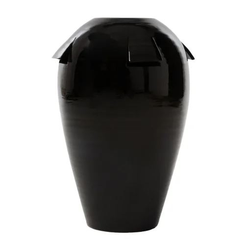 SANTOPECCATORE Vaso in Ceramica Giara Nero