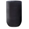 Pot à Porter Vaso in ceramica nera Palm Beach