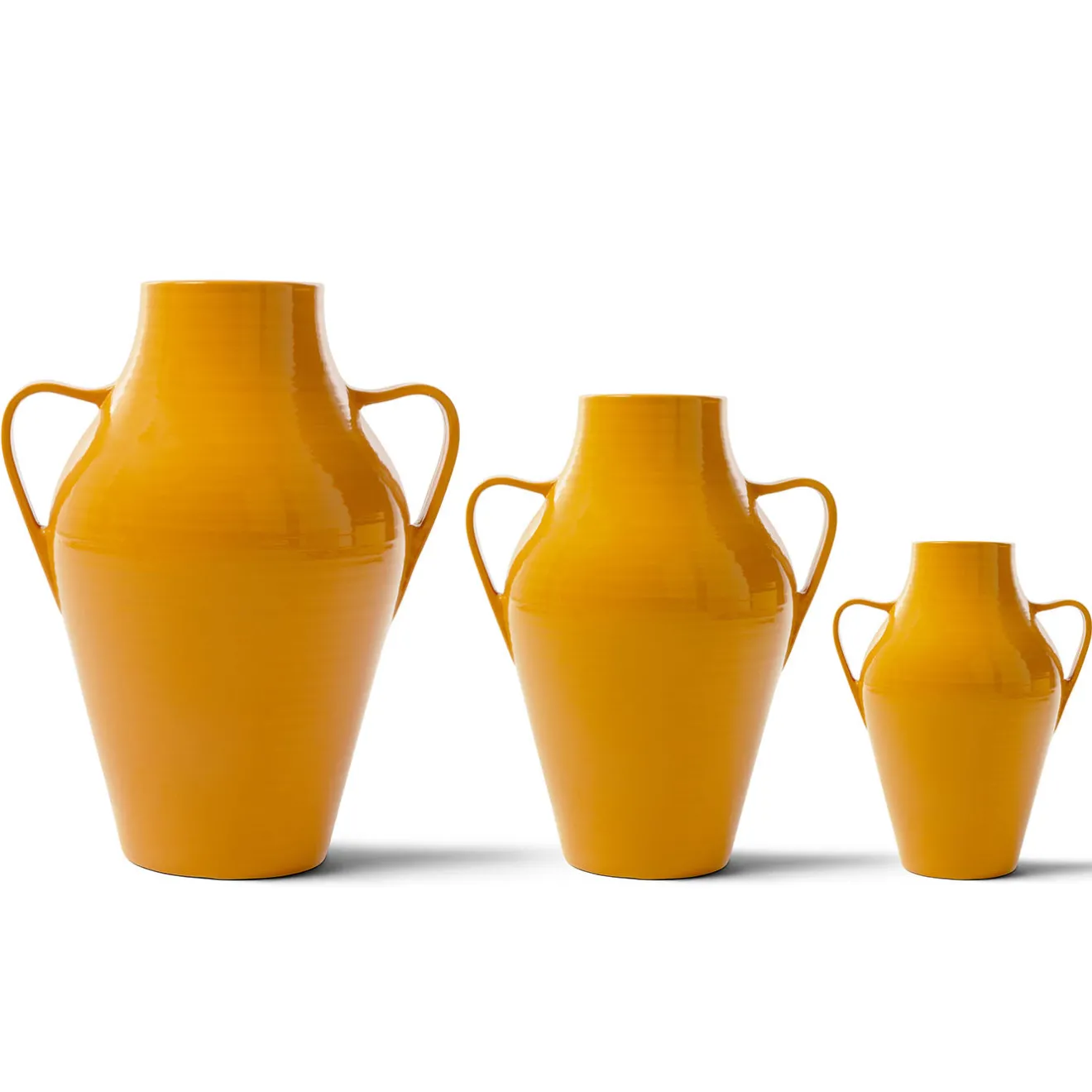 SANTOPECCATORE Vaso in Ceramica Quartara Senape