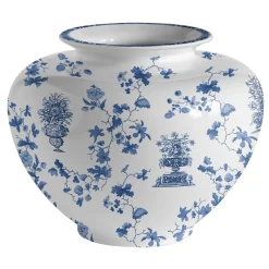 Grand Tour by Vito Nesta Vaso in porcellana ad anfora grande Garden Of Eden H24Cm