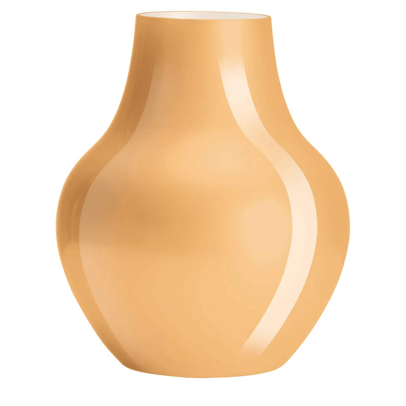 IVV Vaso in Vetro Cognac e Milkwhite Soho