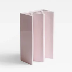 Sandro Lopez Milan Vaso King in ceramica rosa