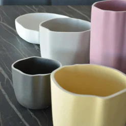Lineasette Vaso Marea medio Grigio