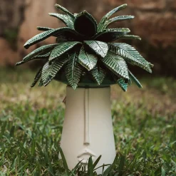 Patrizia Italiano Vaso medio La Palma con coperchio