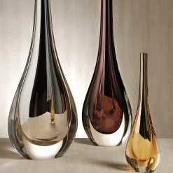 Fornace Mian Vaso medio Narciso in rubino