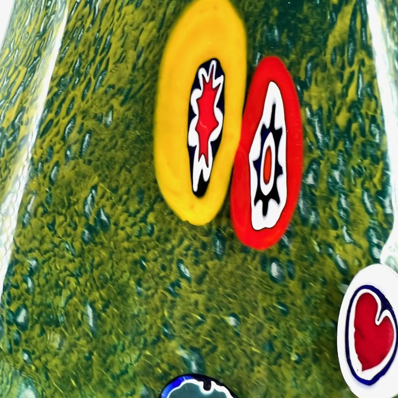 Officine di Murano 1295 Vaso Murrina verde #2