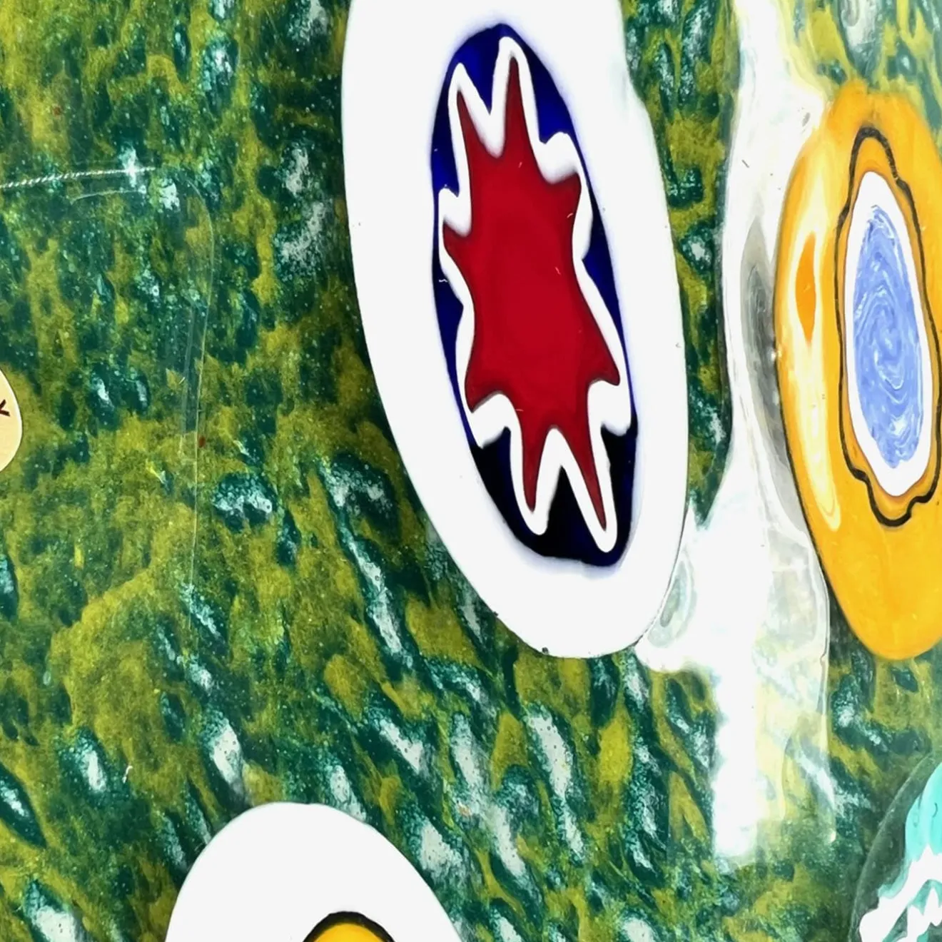 Officine di Murano 1295 Vaso Murrina verde #2