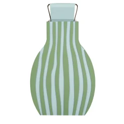 ADJ Style Vaso Otto Striped Sky Blue/Eucalyptus di Gianpaolo Venier