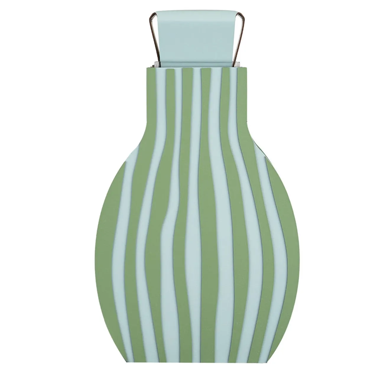 ADJ Style Vaso Otto Striped Sky Blue/Eucalyptus di Gianpaolo Venier