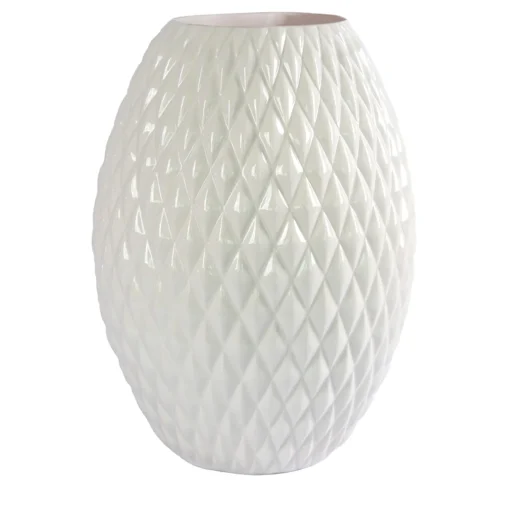 Villari VASO PICCOLO BLACK TIE - BIANCO