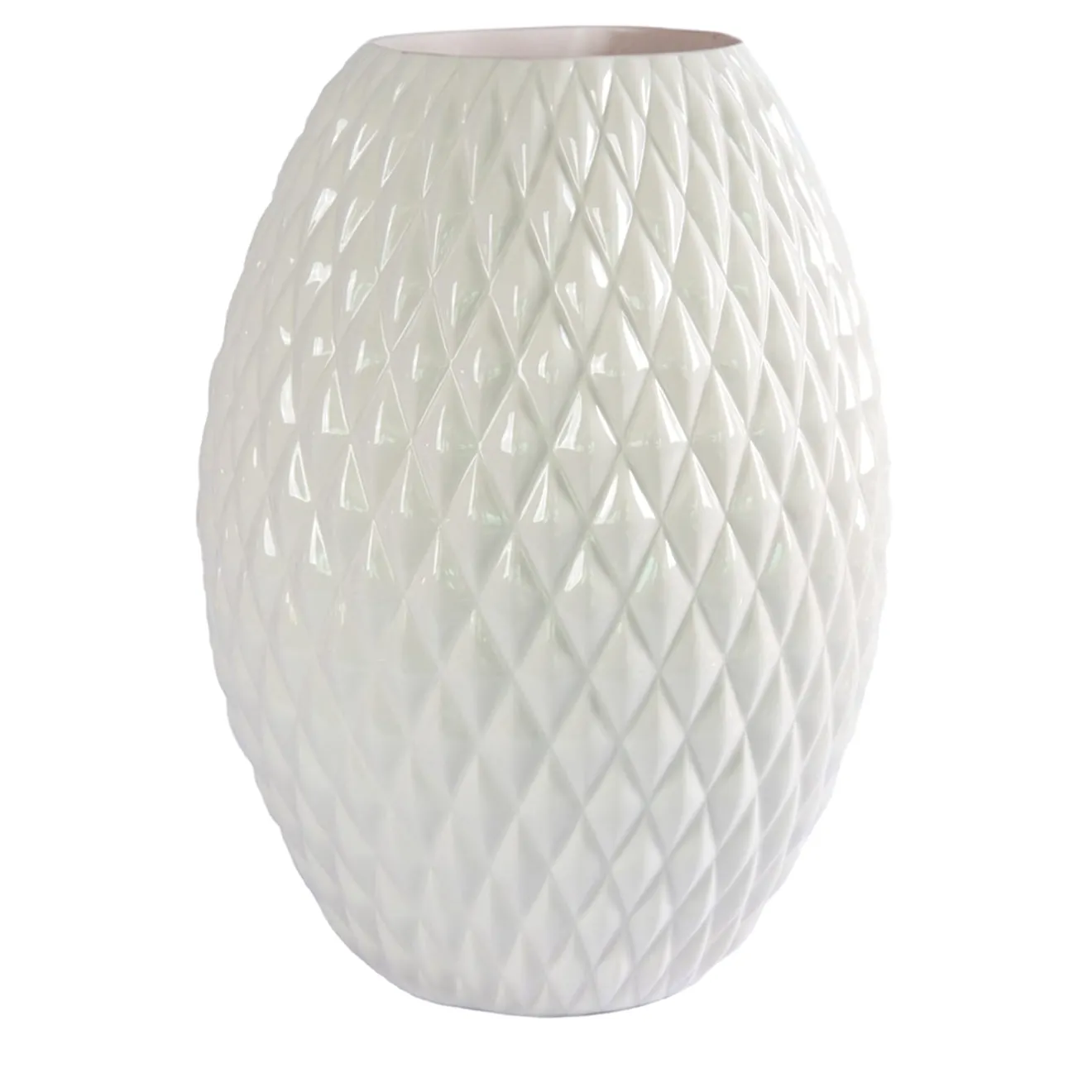 Villari VASO PICCOLO BLACK TIE - BIANCO