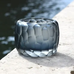 Micheluzzi Glass Vaso Pozzo Oceano