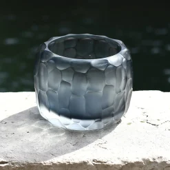 Micheluzzi Glass Vaso Pozzo Oceano